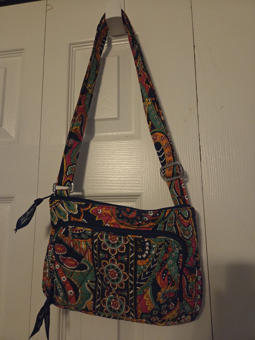 Vera Bradley Clare Venetian Paisley Adjustable Crossbody